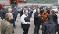 Foto:Protesti radnika GP Bosna
