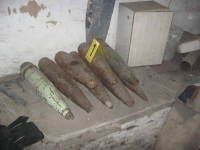 Projektili pronađeni u garaži