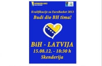 BiH-Latvija sutra u 18.30