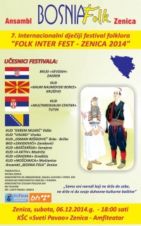 Folk Inter Fest Zenica 2014.