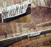Poruka za Eminu na mostu