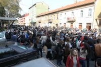 Foto: protest studenata u Zenici