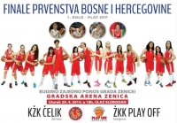 KŽK Čelik-ŽKK Play off u 18h