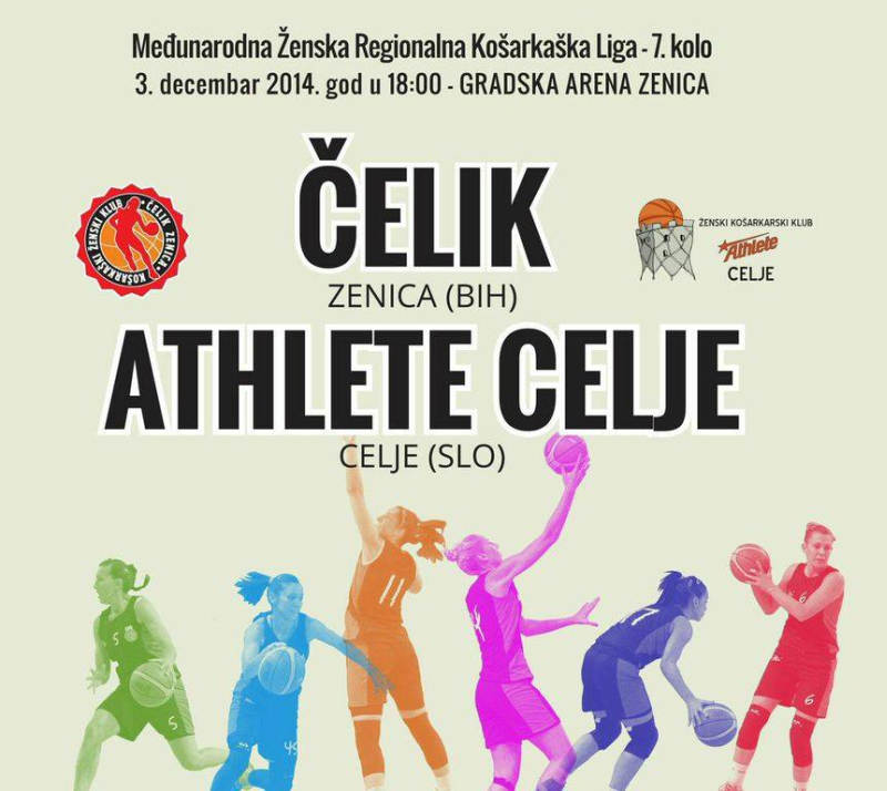 Plakat KZK Celik-Athlete Celje